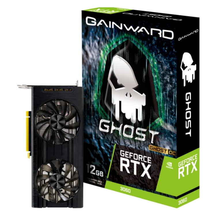 کارت گرافیک GeForce RTX 3060 Gainward Ghost OC 8GB GDDR6