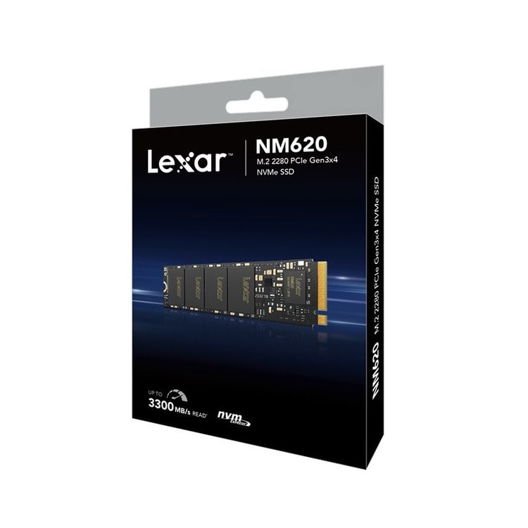 حافظه SSD اینترنال لکسار مدل NM620 M.2 2280 NVMe ظرفیت 256 گیگابایت