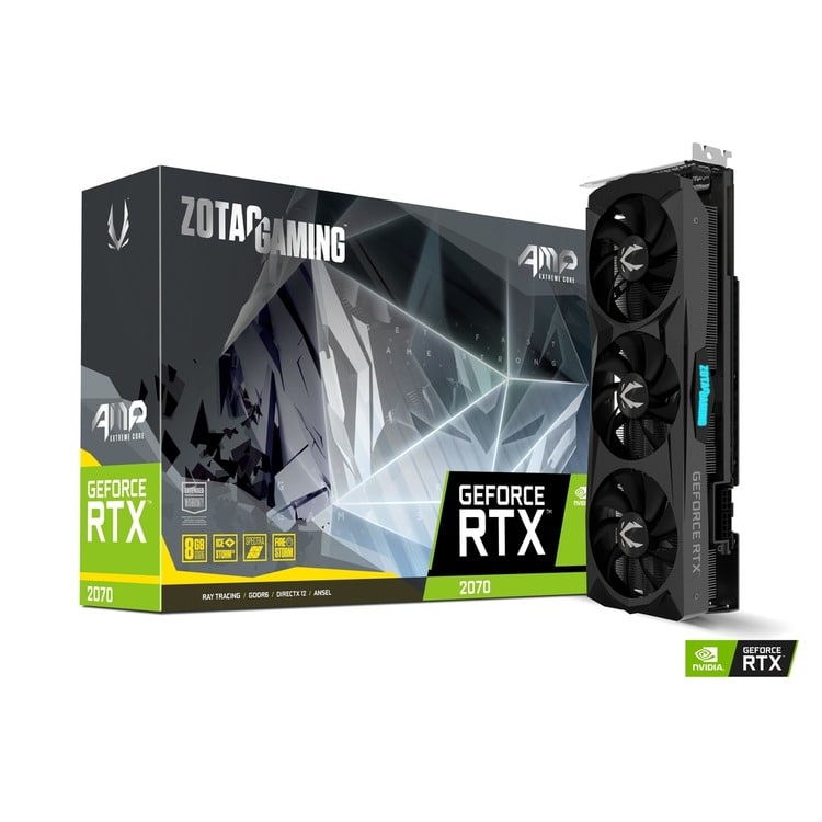 ZOTAC GAMING RTX 2070 SUPER AMP Extreme 8GB کارت گرافیک ZOTAC GAMING RTX 2070 SUPER AMP Extreme 8GB