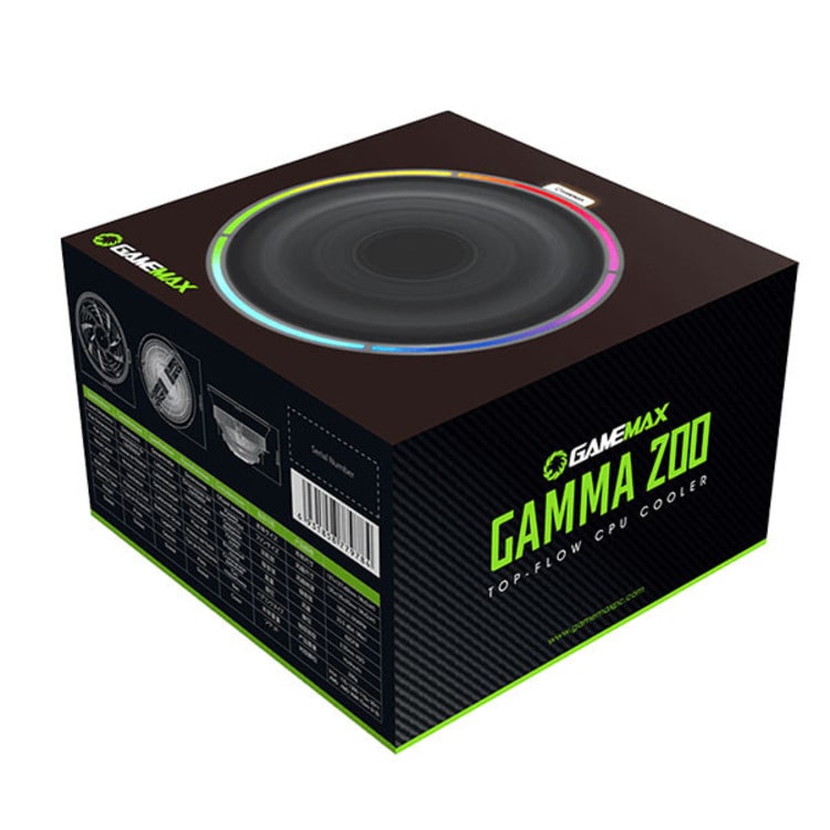 خنک کننده پردازنده گیم مکس مدل Gamma 200 GAMEMAX ARGB CPU Cooler