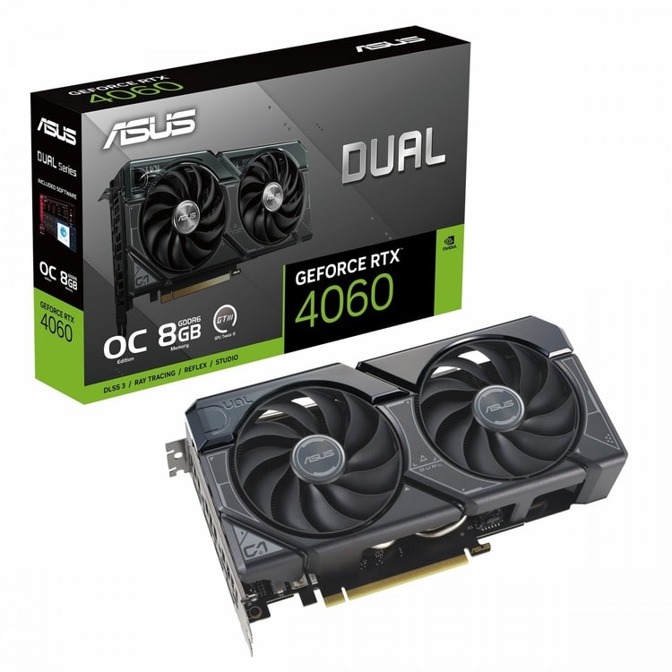 کارت گرافیک ایسوس مدل Dual GeForce RTX™ 4060 OC Edition 8GB GDDR6