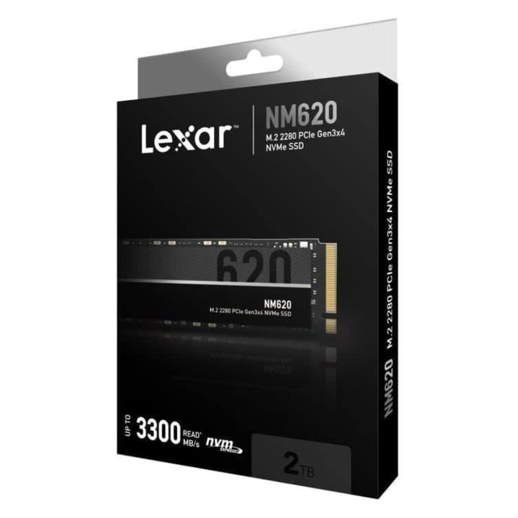 هارد SSD لکسار مدل NM620 M.2 2TB 2280 ظرفیت 2TB