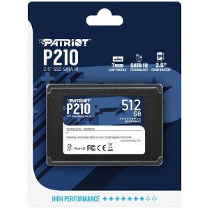 هارد SSD پتریوت مدل P220 با ظرفیت 512گیگابایت