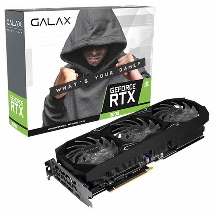 کارت گرافیک استوک گلکس GALAX GeForce RTX 3090 ظرفیت 24 گیگابایت
