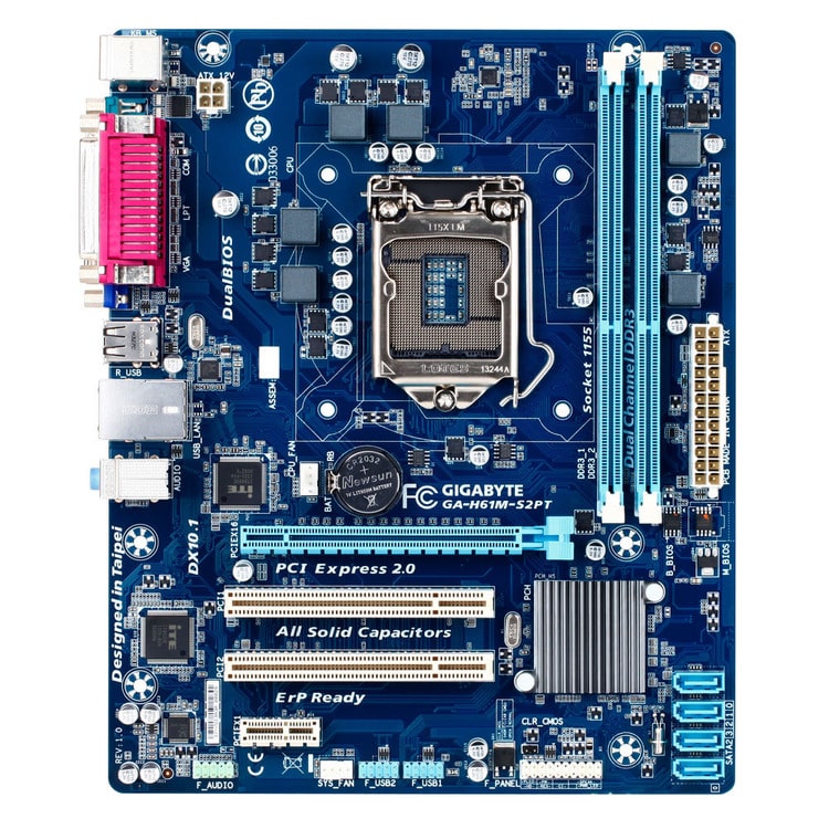 مادربرد گیگابایت GA-H61M-S2PT