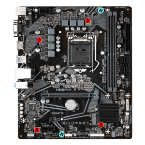مادربرد گیگابایت Gigabyte H510M H