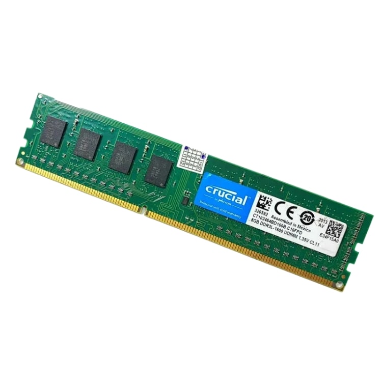 رم دسکتاپ 8 گیگ DDR3 کروشیال 1600MHz رم دسکتاپ 8 گیگ DDR3 کروشیال 1600MHz