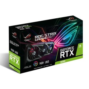کارت گرافیک ایسوس مدل ROG STRIX RTX 3090 OC حافظه 24 گیگابایت