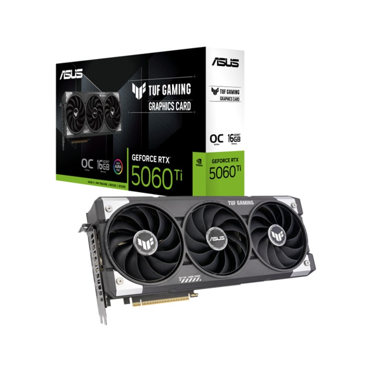 ASUS TUF Gaming GeForce RTX 5060 TI 16GB OC Edition Graphics Card