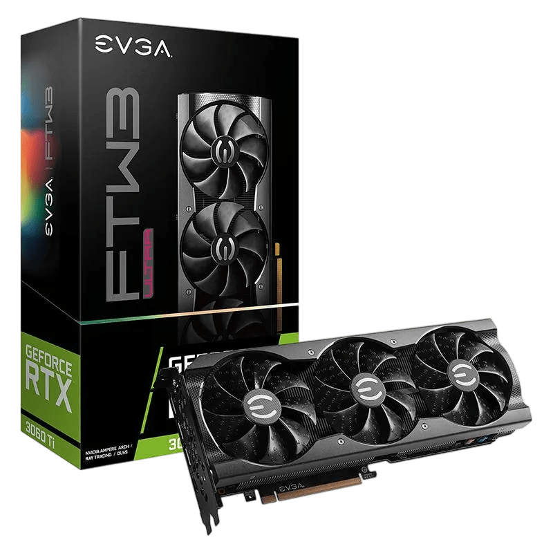 کارت گرافیک مدل GeForce RTX 3060ti evga ftw3 8GB کارت گرافیک مدل GeForce RTX 3060ti evga ftw3 8GB