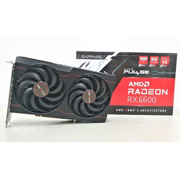 rx6600 sapphire pulse 8gb-min (1) کارت گرافیک Sapphire Pulse RX 6600 8GB