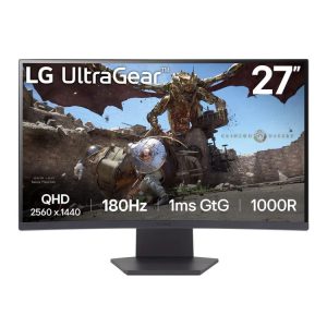 مانیتور خمیده ال جی27 اینچ مدل 27GS60QC-B