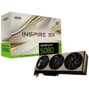 کارت گرافیک ام اس آی مدل MSI GeForce RTX 5080 16G INSPIRE 3X OC