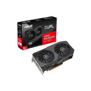 کارت گرافیک ایسوس Dual Radeon RX 7600 8GB OC Edition