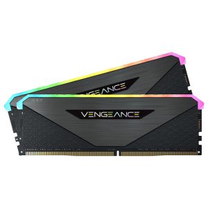 رم Corsair Vengeance RGB RT 16GB Dual 3200MHz CL16 - Black