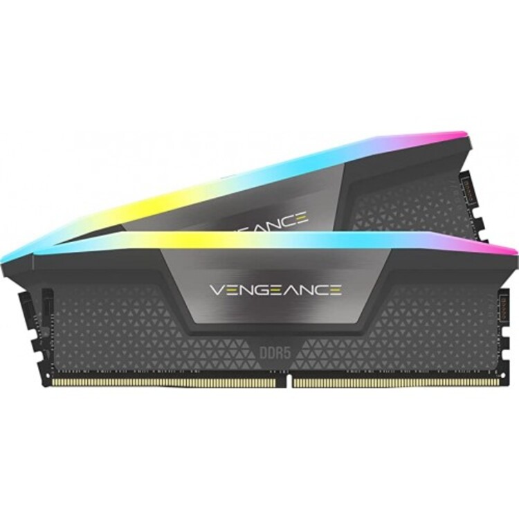 رم Corsair Vengeance RGB DDR5 32GB Dual 6400MHz CL36 - Black