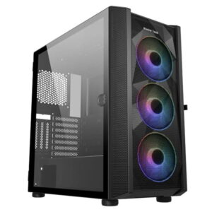 قاب کیس مشکی مسترتک  مدل Hunter D2
