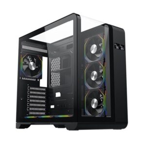 قاب کیس مشکی تسکو مدل GC4515 Odin