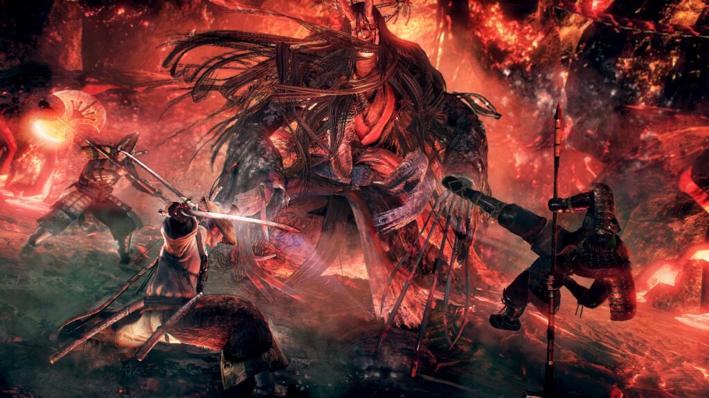 boss قدرتمند در بازی Nioh 2